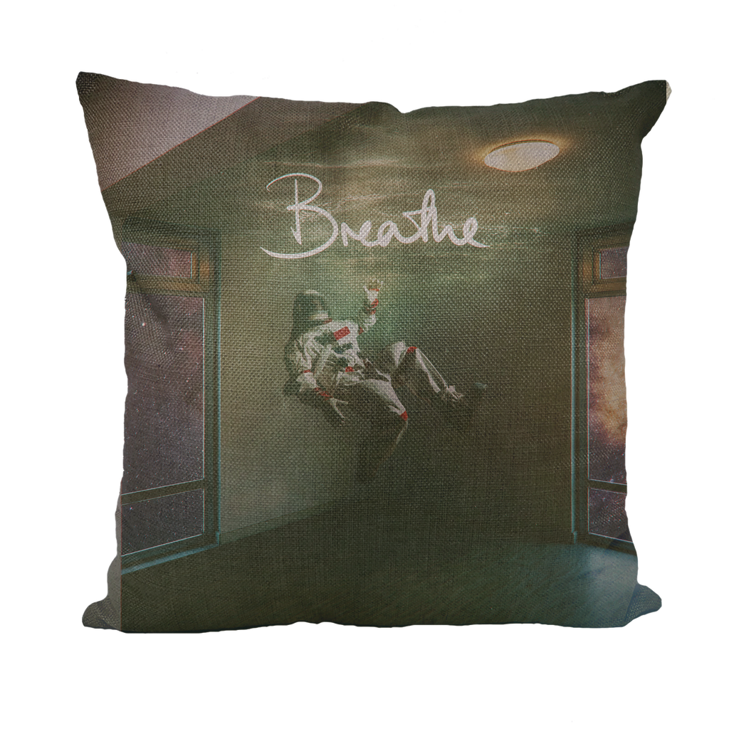 Breathe Throw Pillow