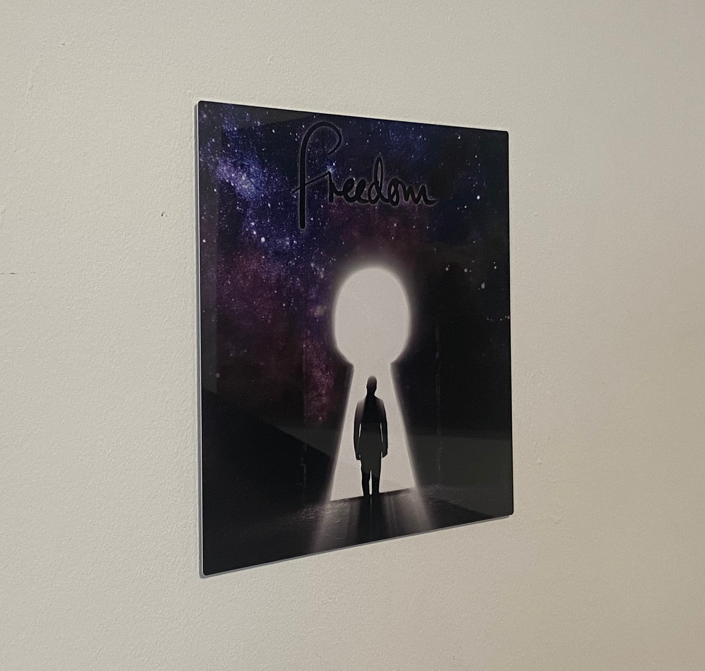 'Freedom' Single Cover Metal Wall Art