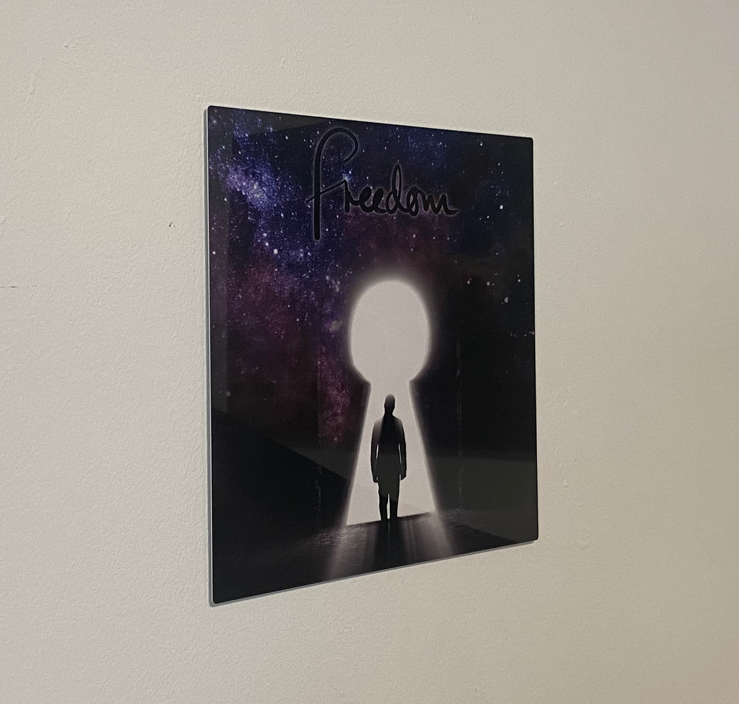 Freedom Single Cover Metal Wall Art