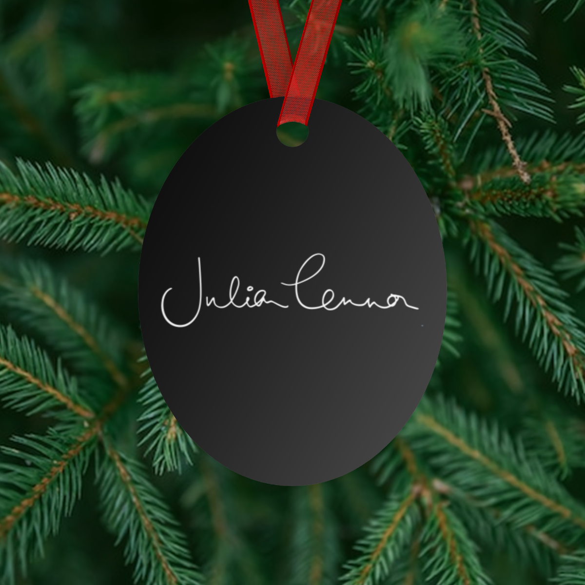 Commemorative ‘White Feather Films’ Metal Ornament