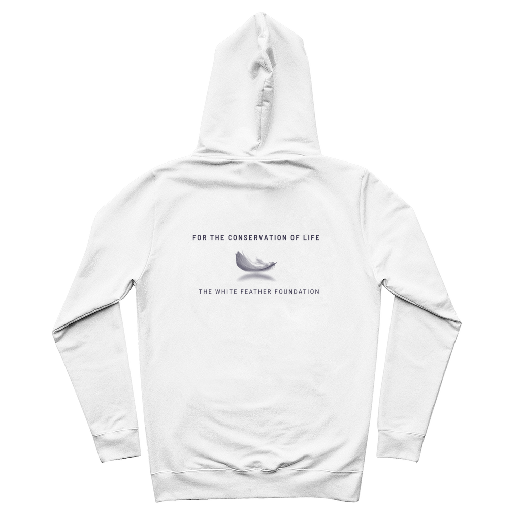 Breathe Earth Day Eco Organic Hoodie