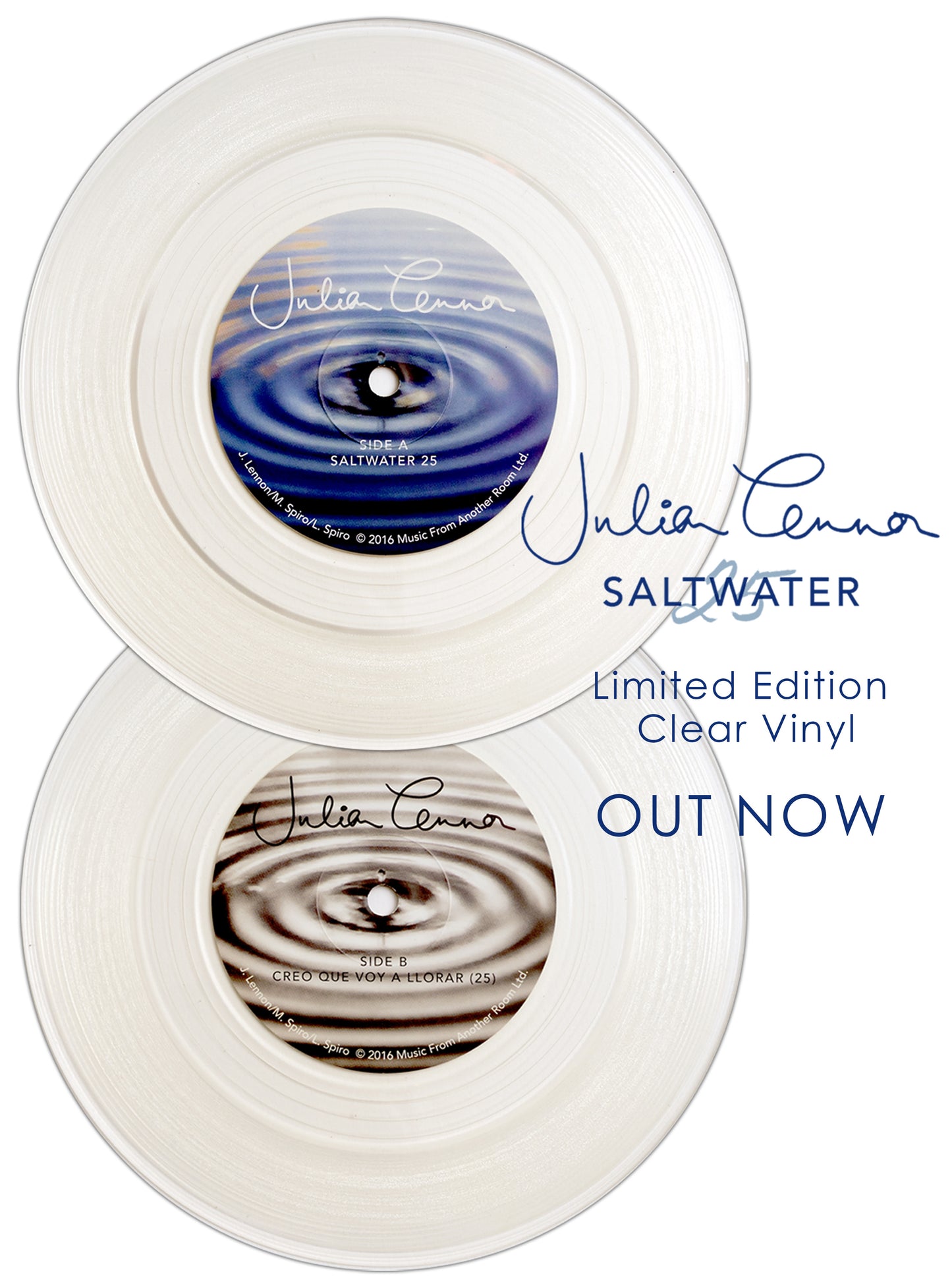 Saltwater 25 Limited Edition Clear Vinyl