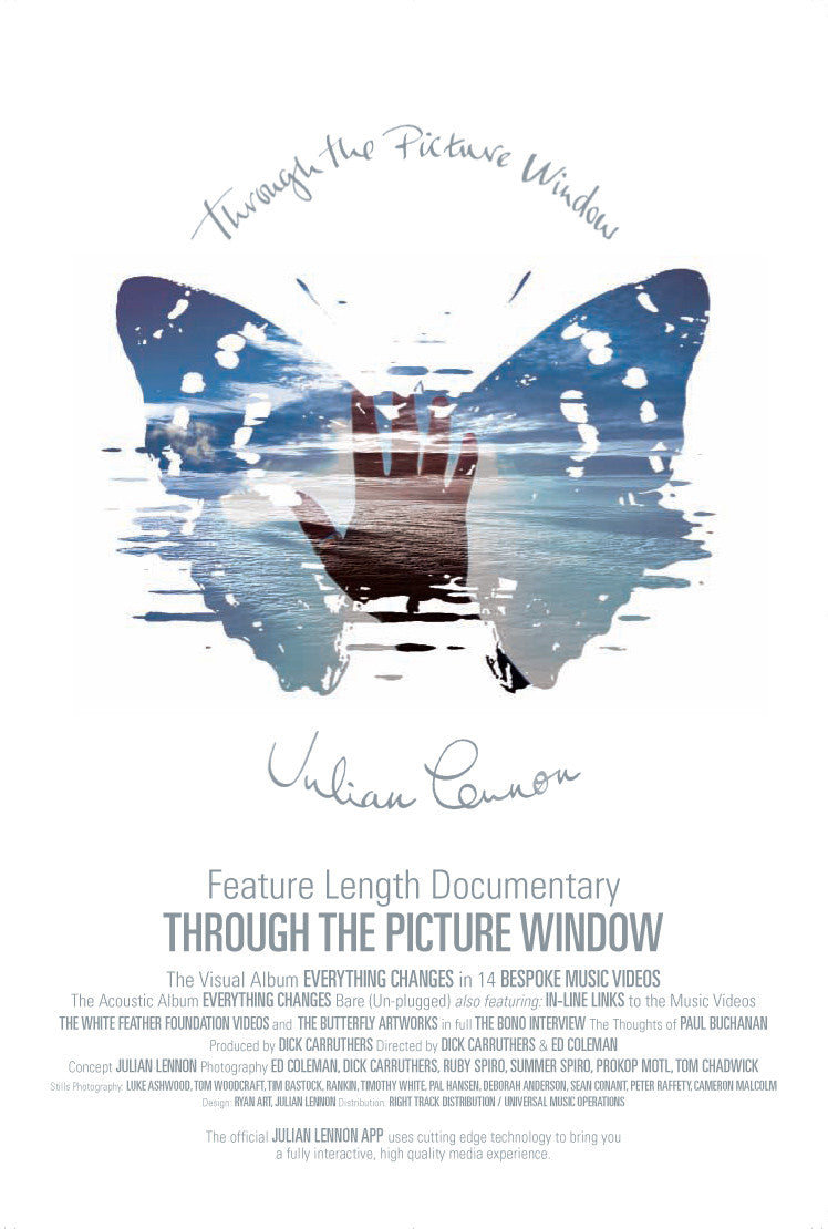 Julian Lennon (Through The Picture Window 1) Poster