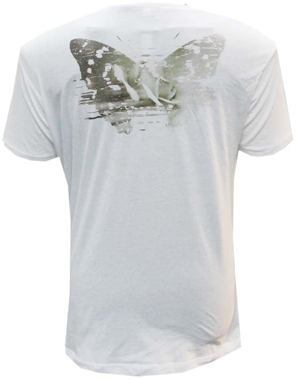 Julian Lennon (First Rose T-Shirt) White Scoop Neck T-Shirt