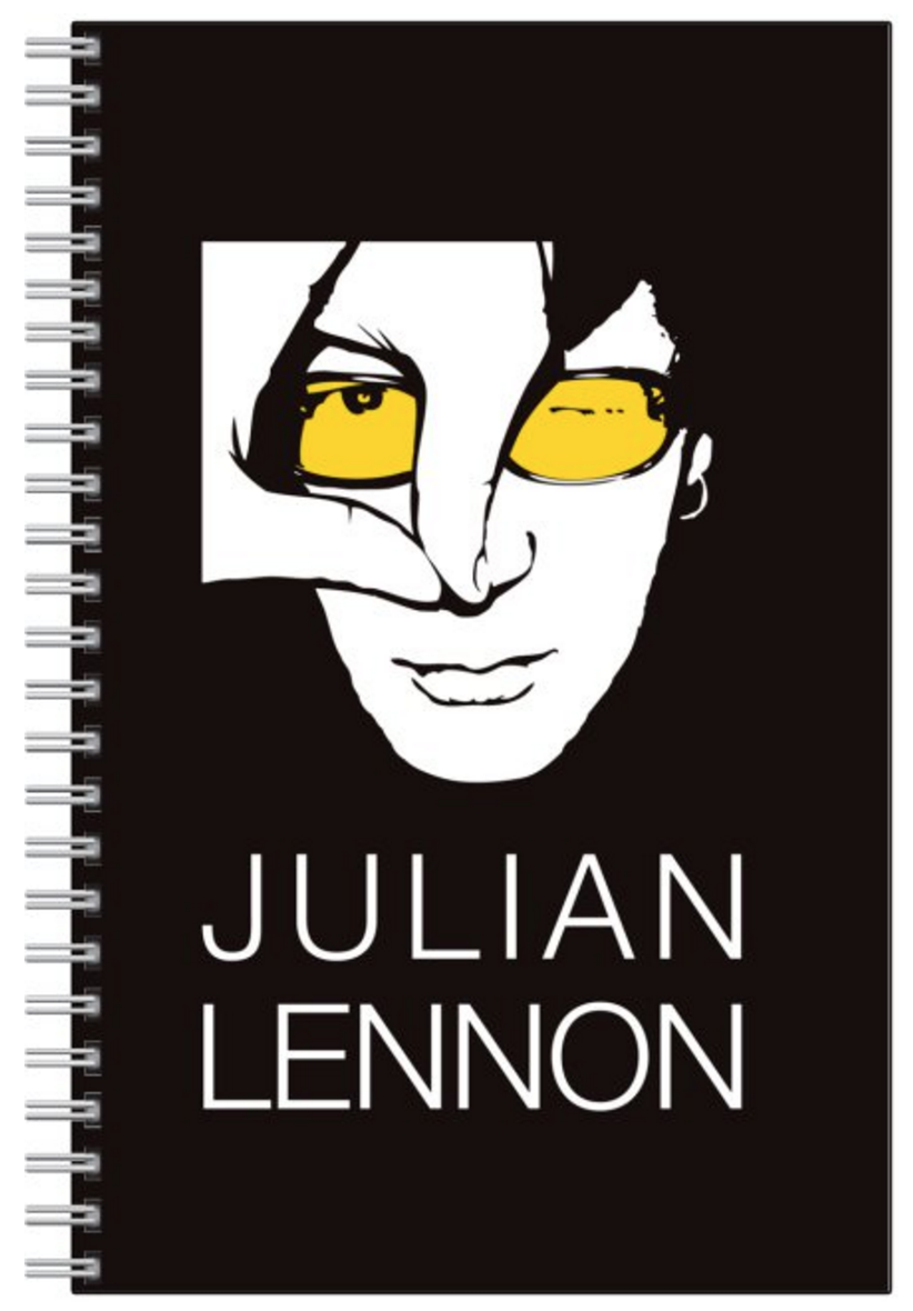 Julian Lennon Logo Note Book