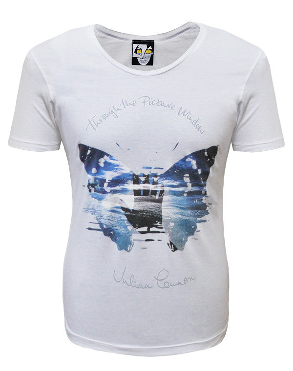 Julian Lennon (Through The Picture Window) White Scoop Neck T-Shirt