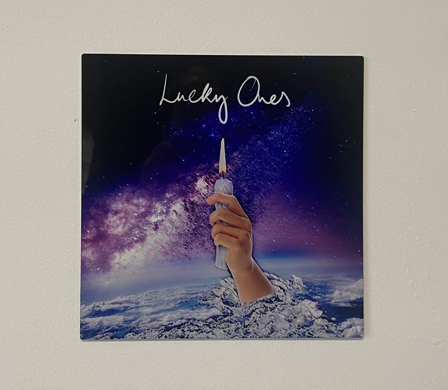 Lucky Ones Single Cover Metal Wall Art