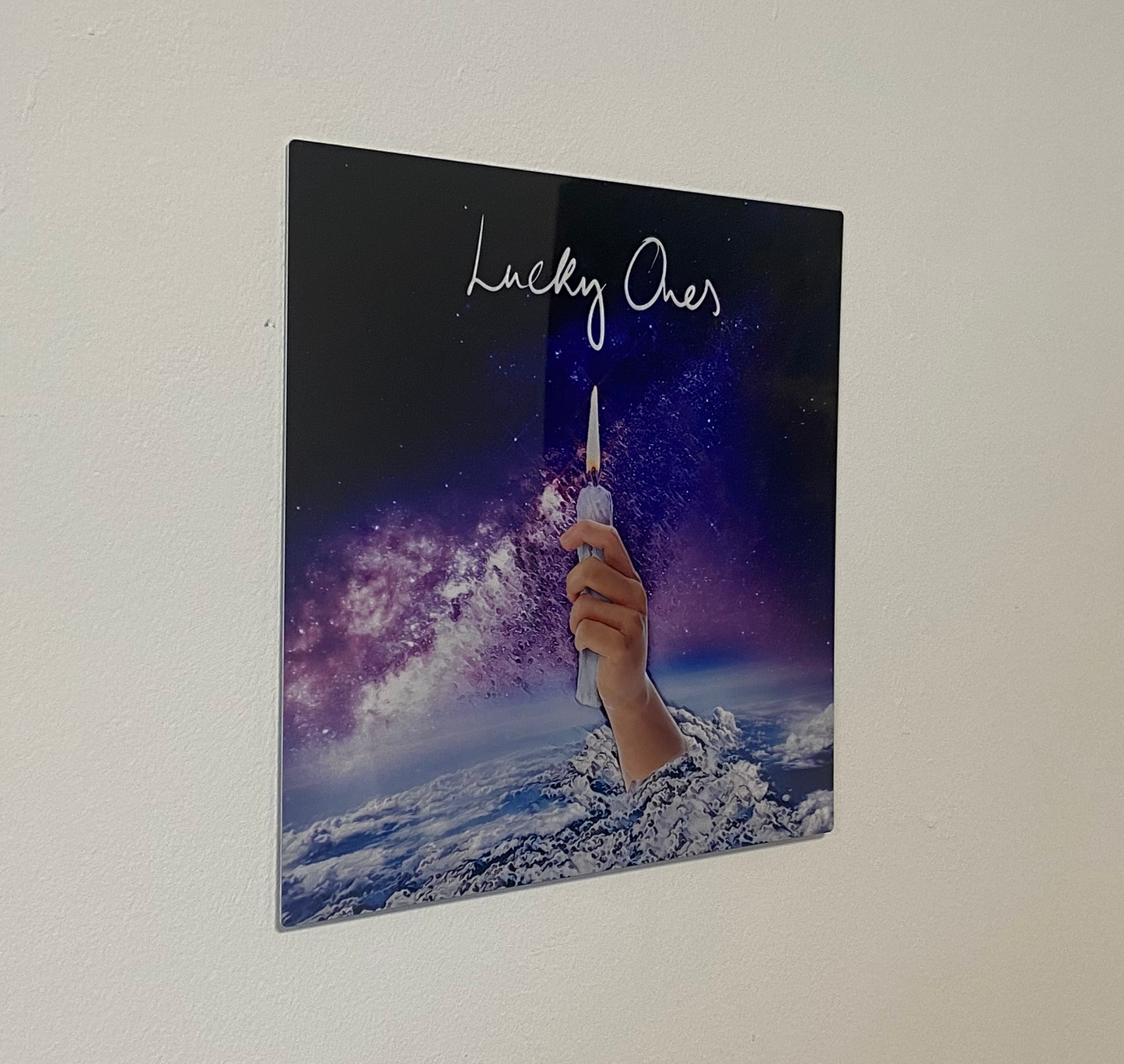 Lucky Ones Single Cover Metal Wall Art