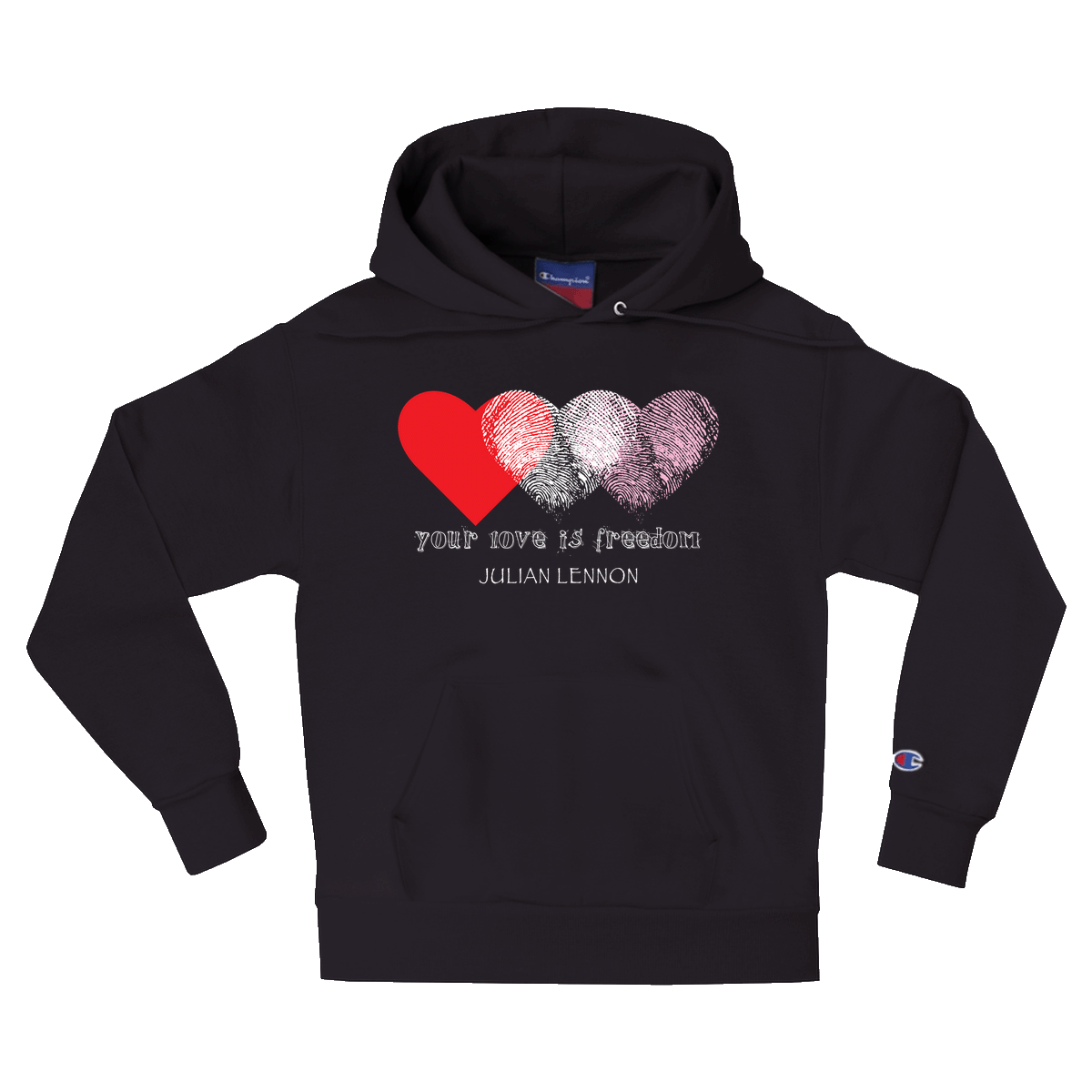 Your Love Is Freedom Hoodies