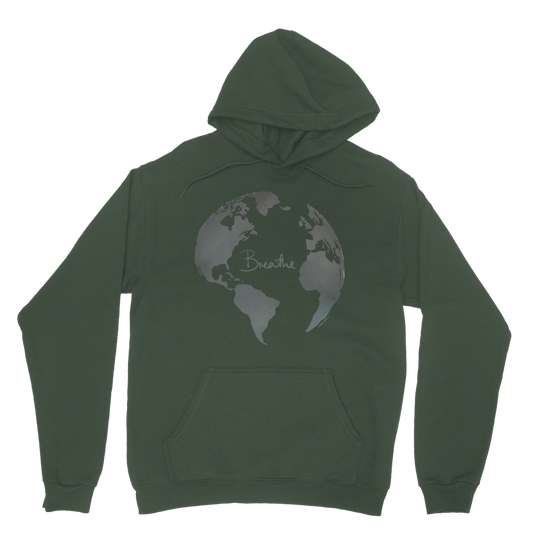 Breathe Earth Day Eco Hoodie