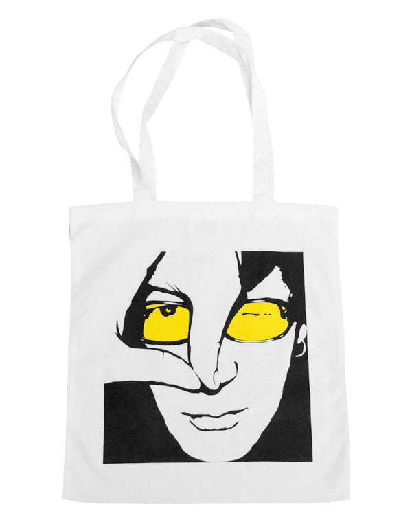 Julian Lennon (JL Logo) White Shopper Bag