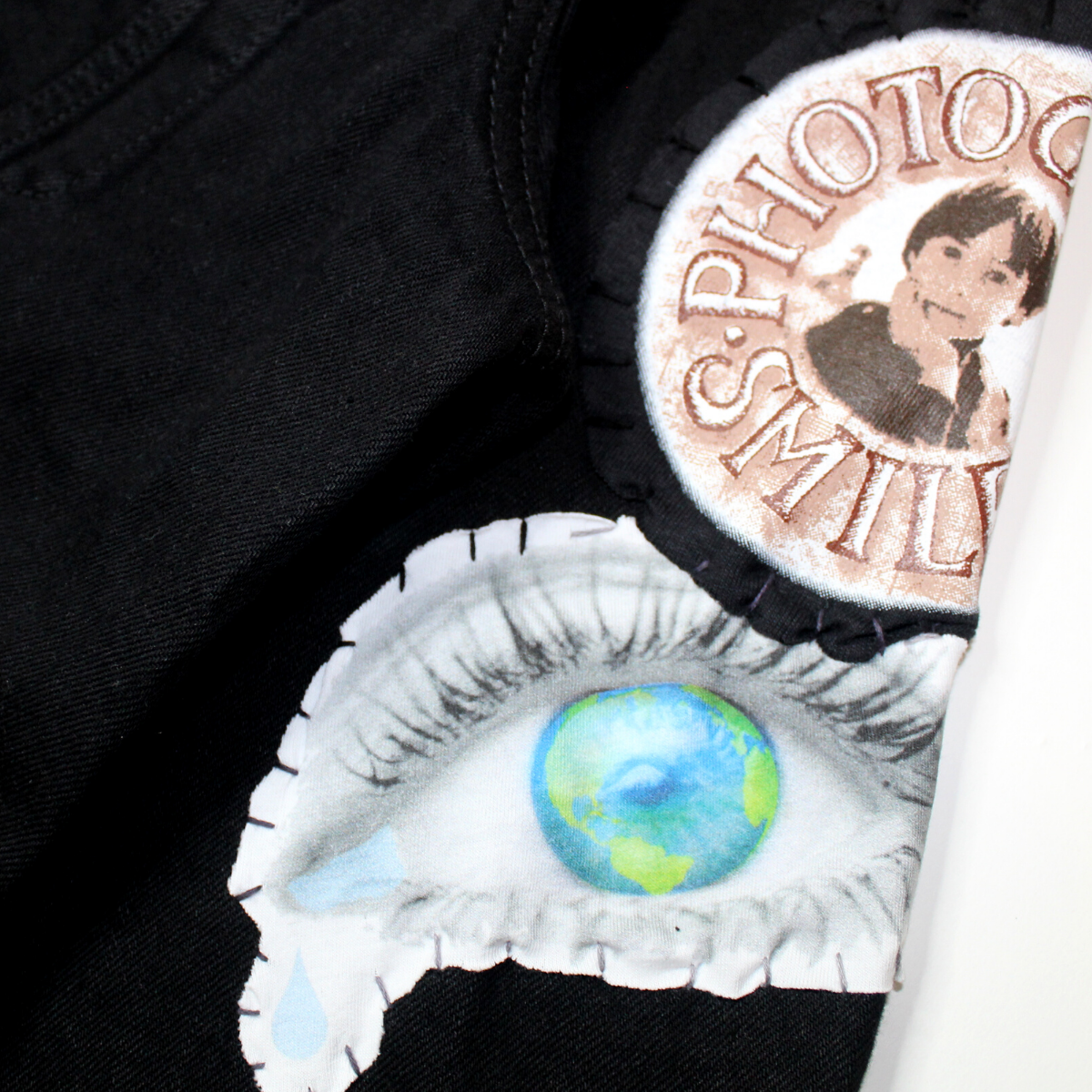 Upcycled Julian Lennon Denim Jacket