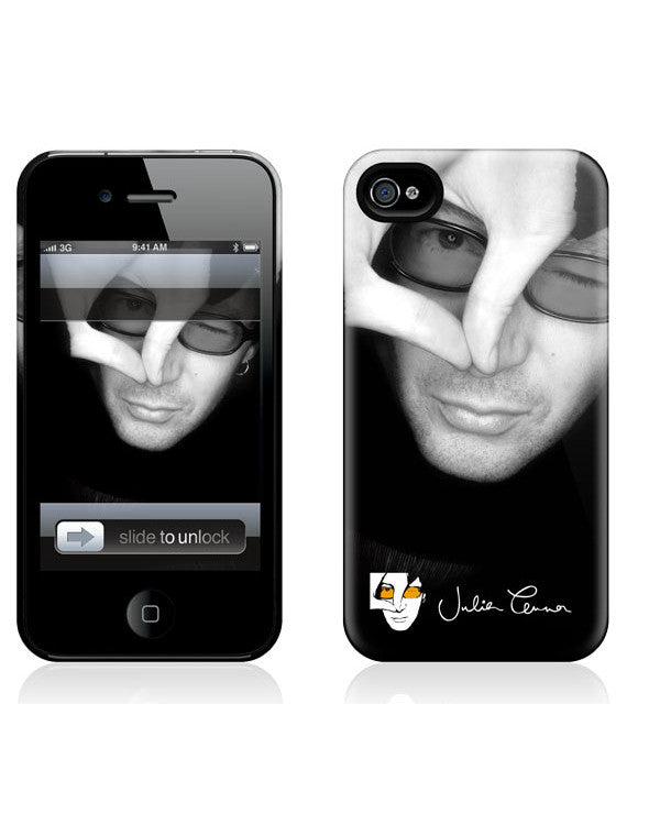 Julian Lennon (B&W Face) iPhone 4/4S Hard Case