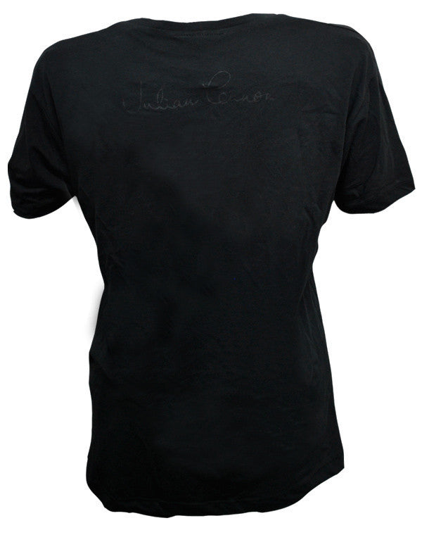 Julian Lennon (EC Album Cover) Black Scoop Neck T-Shirt